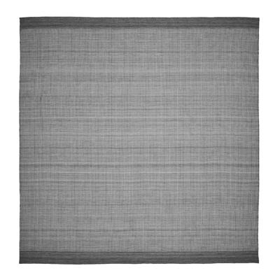 Veneto Outdoor Vloerkleed Vierkant Donkergrijs