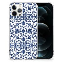 iPhone 12 Pro Max Case Flower Blue