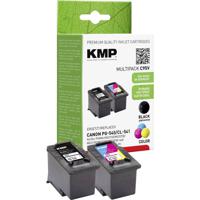 KMP Inktcartridge vervangt Canon PG-540, CL-541 Compatibel Combipack Zwart, Cyaan, Magenta, Geel C95V 1516,4850 - thumbnail