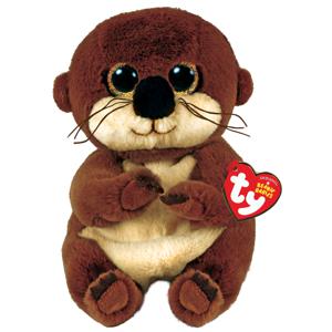 TY Beanie Babies Knuffel Otter Mitch 15 cm