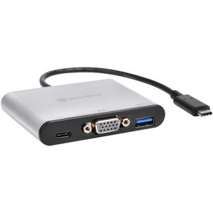 SilverStone USB-C naar VGA adapter