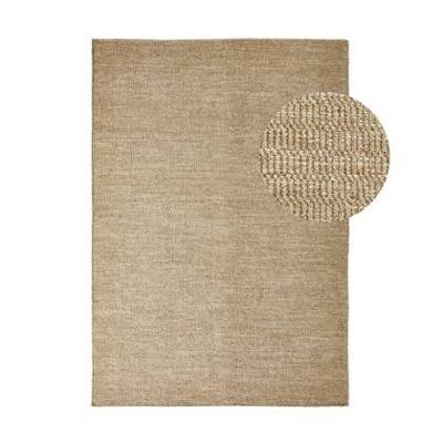 by fonQ Mellow Wollen Vloerkleed 160 x 230 cm - Taupe by fonQ Mellow Wollen Vloerkleed 160 x 230 cm - Taupe