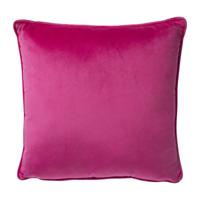 Kussen velvet - fuchsia - 45x45 cm - thumbnail