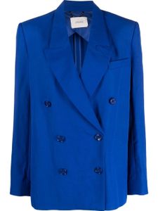 Dorothee Schumacher blazer Summery à boutonnière croisée - Bleu