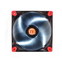 Thermaltake CL-F018-PL12WT-A PC-ventilator Zwart, Helder (mat) (b x h x d) 120 x 120 x 25 mm