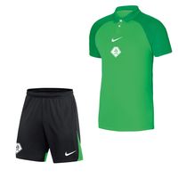 Nike KNVB Polo Trainingsset Groen Zwart - thumbnail