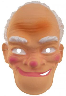 Masker Abraham oud met wit haar