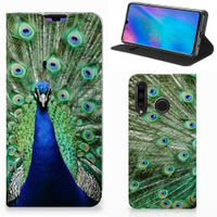 Huawei P30 Lite New Edition Hoesje maken Pauw - thumbnail