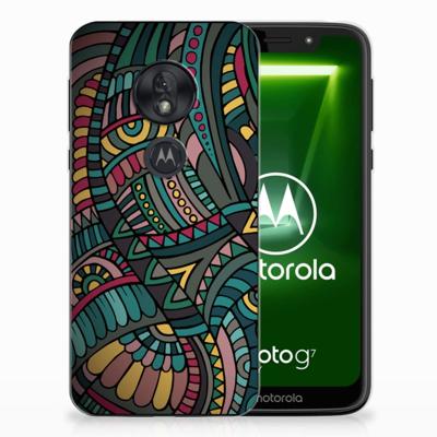 Motorola Moto G7 Play TPU bumper Aztec