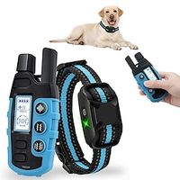 3300ft afstandsbediening, geen schok, trainingshalsband voor honden, oplaadbaar ipx7 waterdichte e-halsband pieptoon trillingen menselijke hondentrainer Lightinthebox