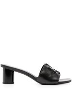 Tory Burch sandales 60 mm à patch logo - Noir