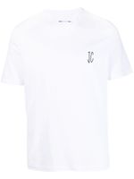 Jacob Cohën t-shirt en coton à logo imprimé - Blanc