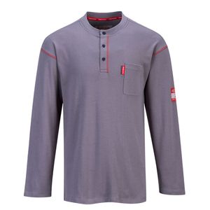 Portwest FR02 Bizflame Henley Neck T-Shirt