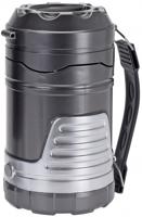 Redcliffs campinglamp LED 24 cm zilvergrijs