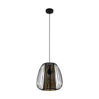 EGLO Curasao hangende plafondverlichting E27 40 W Zwart, Goud