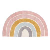 Little Dutch vloerkleed Rainbow Shape Pure Pink Maat - thumbnail