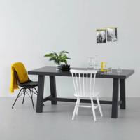 whkmp's own eetkamertafel Bushwick (180 cm) antraciet