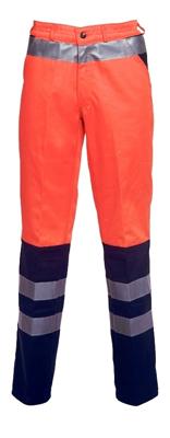 HaVeP 8410.N1 Werkbroek Hig Vis. Veiligheidsbroek