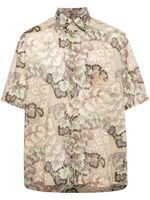 ETRO chemise à fleurs brodées - Tons neutres