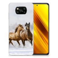 Xiaomi Poco X3 | Poco X3 Pro TPU Hoesje Paarden - thumbnail