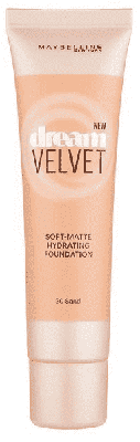 Maybelline Foundation - Dream Velours Matte 30 Sand 30ml Maybelline Foundation - Dream Velours Matte 30 Sand 30ml