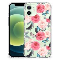 iPhone 12 Mini Case Butterfly Roses