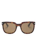 Persol lunettes de soleil PO3323S à monture oversize - Marron