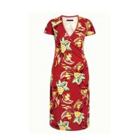 King Louie jurk Topanga met all over print rood