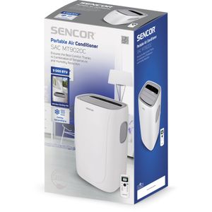 Sencor SAC MT9020C mobiele airconditioner 0,4 l Wit