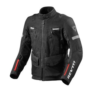 REV'IT! Sand 4 H2O Jacket, Textiel motorjas heren, Zwart