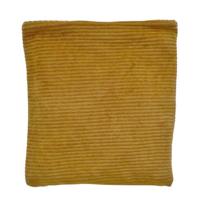 Witlof for kids Tuck-Inn baby wiegdeken rib velours oker