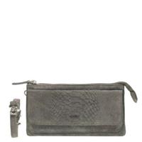 DSTRCT Portland Road Crossbody Clutch Wallet Grey