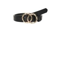VERO MODA riem Vipsy zwart/goudkleurig