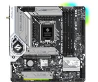 ASRock B760M Steel Legend WiFi Moederbord Socket Intel 1700 Vormfactor Micro-ATX Moederbord chipset Intel® B760