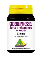 Groenlipmossel forte + vitamines + koper - thumbnail