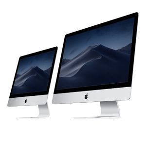 Apple iMac Intel® Core™ i3 54,6 cm (21.5") 4096 x 2304 Pixels Alles-in-één-pc 8 GB DDR4-SDRAM 1 TB HDD AMD Radeon Pro 555X macOS Mojave 10.14 Wi-Fi 5 (802.11ac) Zilver