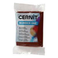 Creativ Company Cernit Boetseerklei Bruin, 56 gram - thumbnail