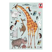 KEK Amsterdam muurstickers set fiep westendorp animals