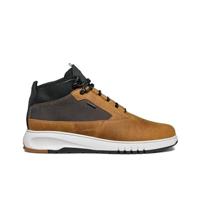 Geox U Aerantis 4x4 B ABX enkellaars voor heren, Ochre Dk Coffee, 45 EU