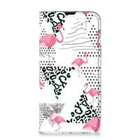 iPhone 14 Hoesje maken Flamingo Triangle - thumbnail