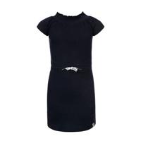 LOOXS 10sixteen off shoulder jurk donkerblauw