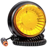 Fristom Zwaailicht FT-101 DF LED MAG M78 12 V, 24 V, 36 V met DIN-stekker (12 mm), werkt op boordnet Magneetvoet Oranje