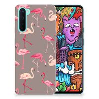 OnePlus Nord TPU Hoesje Flamingo