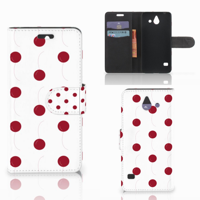 Huawei Ascend Y550 Book Cover Cherries