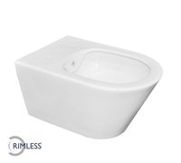 Mueller Manti randloze douche wc met bidetfunctie 53cm wit - thumbnail