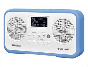 Sangean DPR-77 Radio DAB+, DAB, VHF (FM) Toetsvergrendeling Blauw