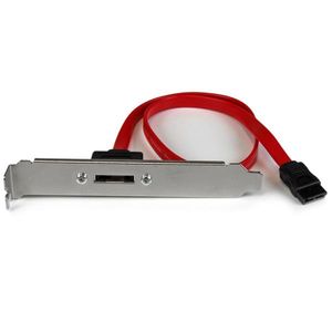 StarTech.com 45 cm 1-poorts SATA naar eSATA plaatadapter