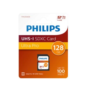 Philips FM12SD65B - SDXC kaart 128GB - Class 10 - UHS-I U3