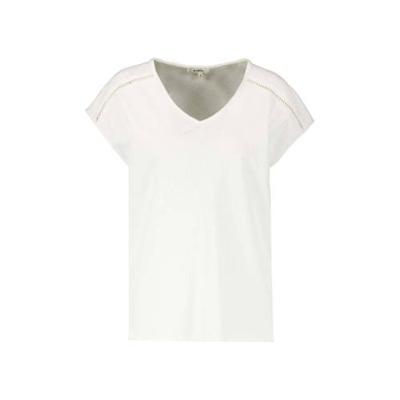 Garcia T-shirt met open detail wit
