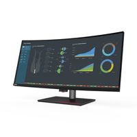 Lenovo ThinkVision P40w-20 LED display 100,8 cm (39.7") 5120 x 2160 Pixels Zwart - thumbnail